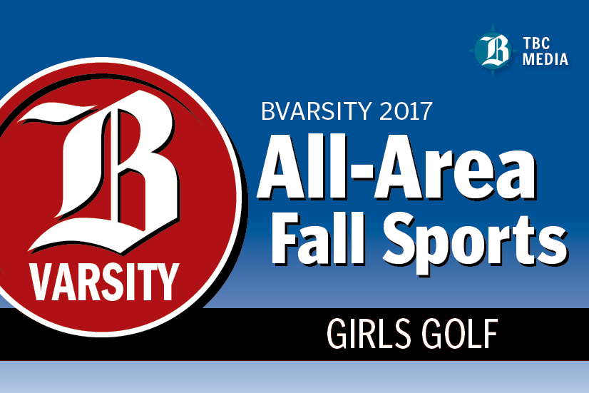 2017 BVarsity All-Area Girls Golf Teams graphic